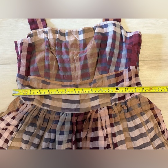 Multi-checkered dress from September|20 size medium - Picture 12 of 14